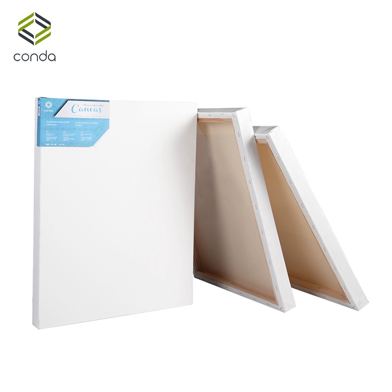 CONDA 24-Pack of 8 X 10 inch Canvas Panels Acid Free Canvas Panel Boards for Painting
