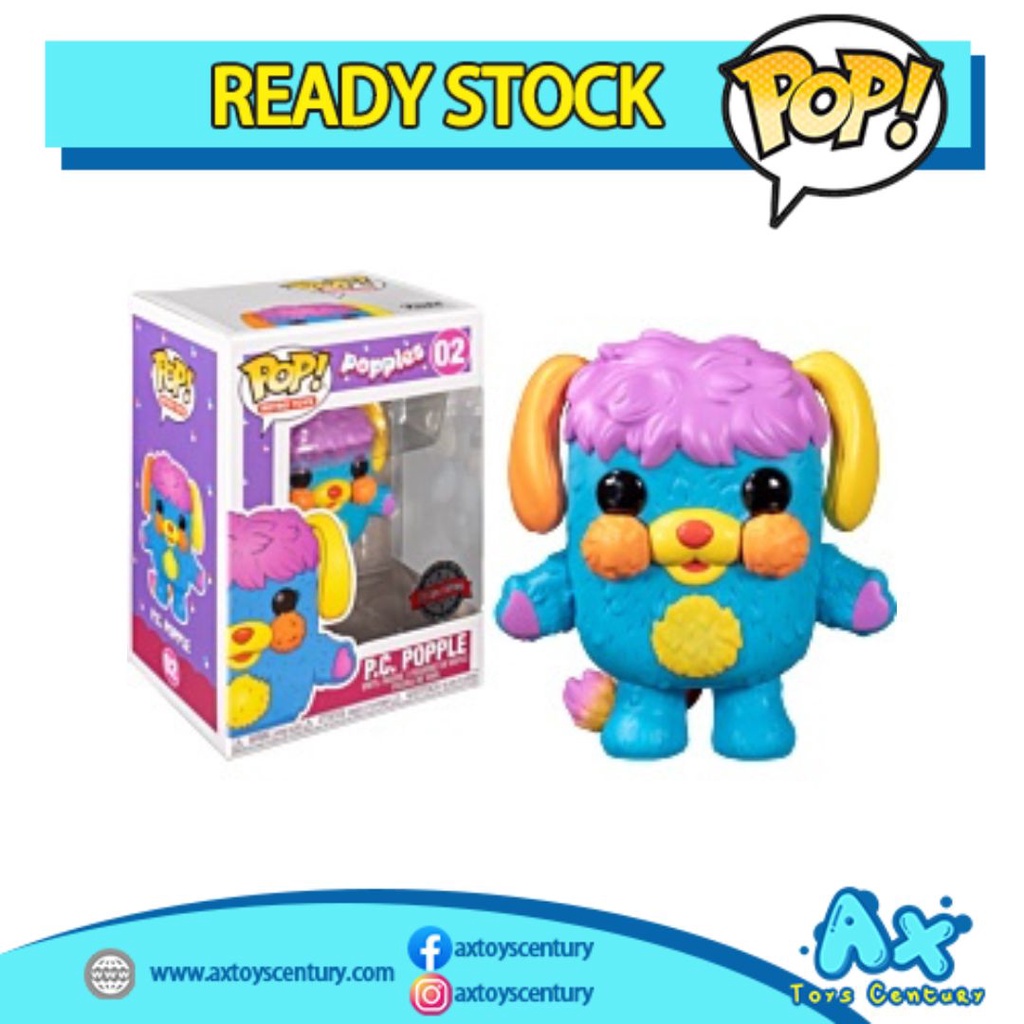 Funko Pop! Retro Toys: Popples - P.C. Popple #02 Speical Edition 100% Genuine