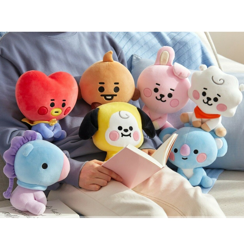 Line Friend Original BT21 Plushie Stuffed Kawaii Plush Pillow 42CM