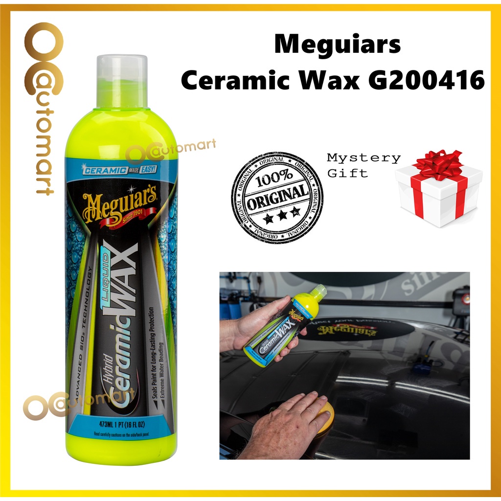 ( Free Gift ) Meguiar's G200416 Hybrid Ceramic Liquid Wax 473ml
