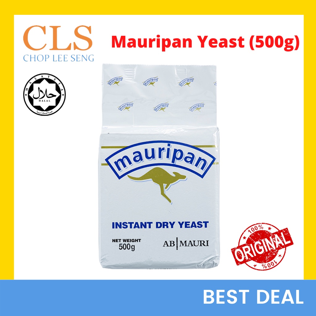 CLS Mauripan Instant Dry Yeast 500g Yis Segera 500g Baking Powder Mauripan Yeast AB Mauri