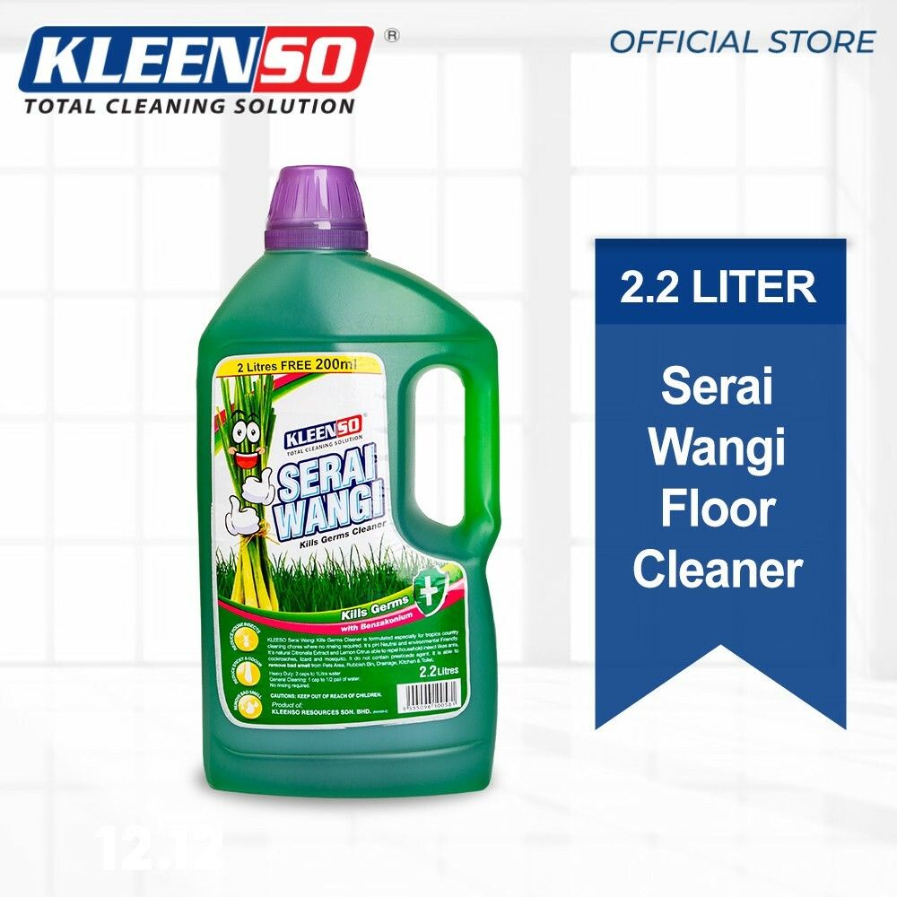KLEENSO Serai Wangi Kill Germ Floor Cleaner (2.2L) Shopee Malaysia