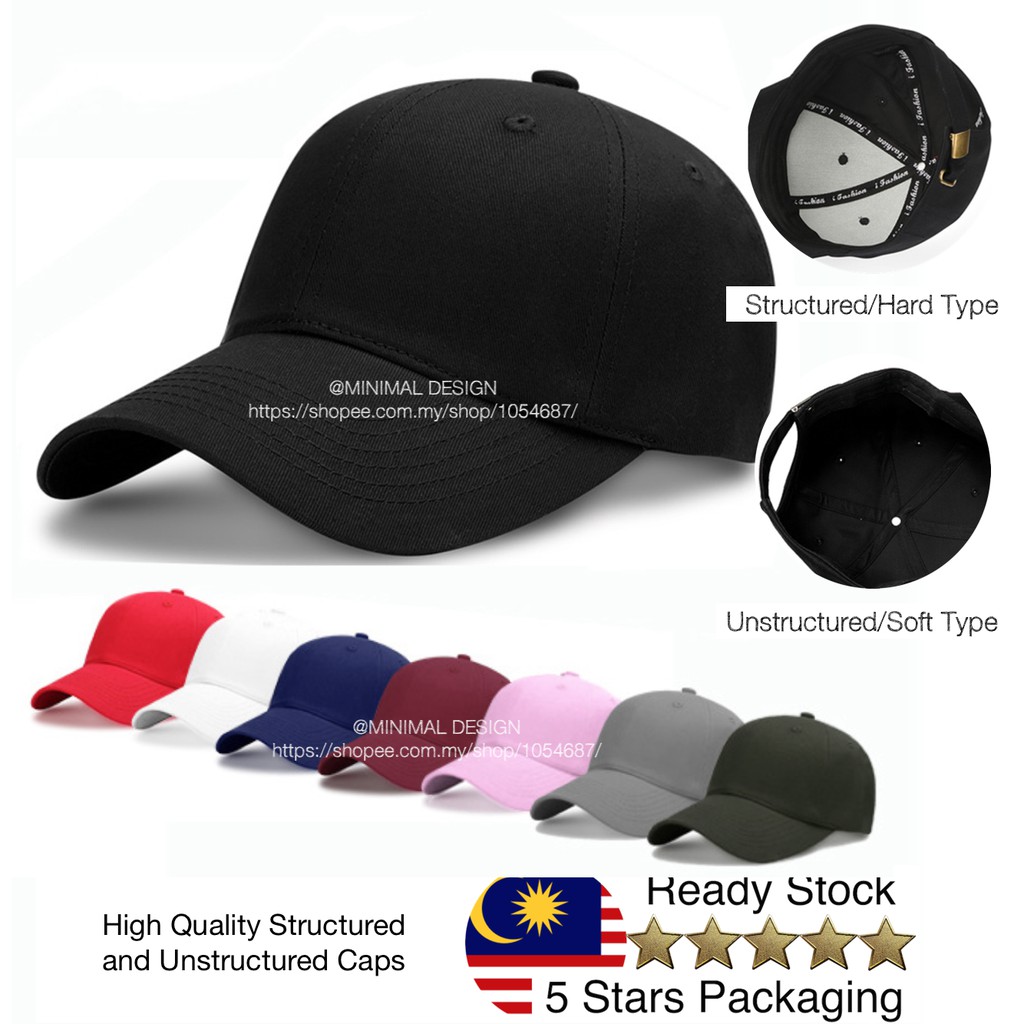 minimal baseball cap