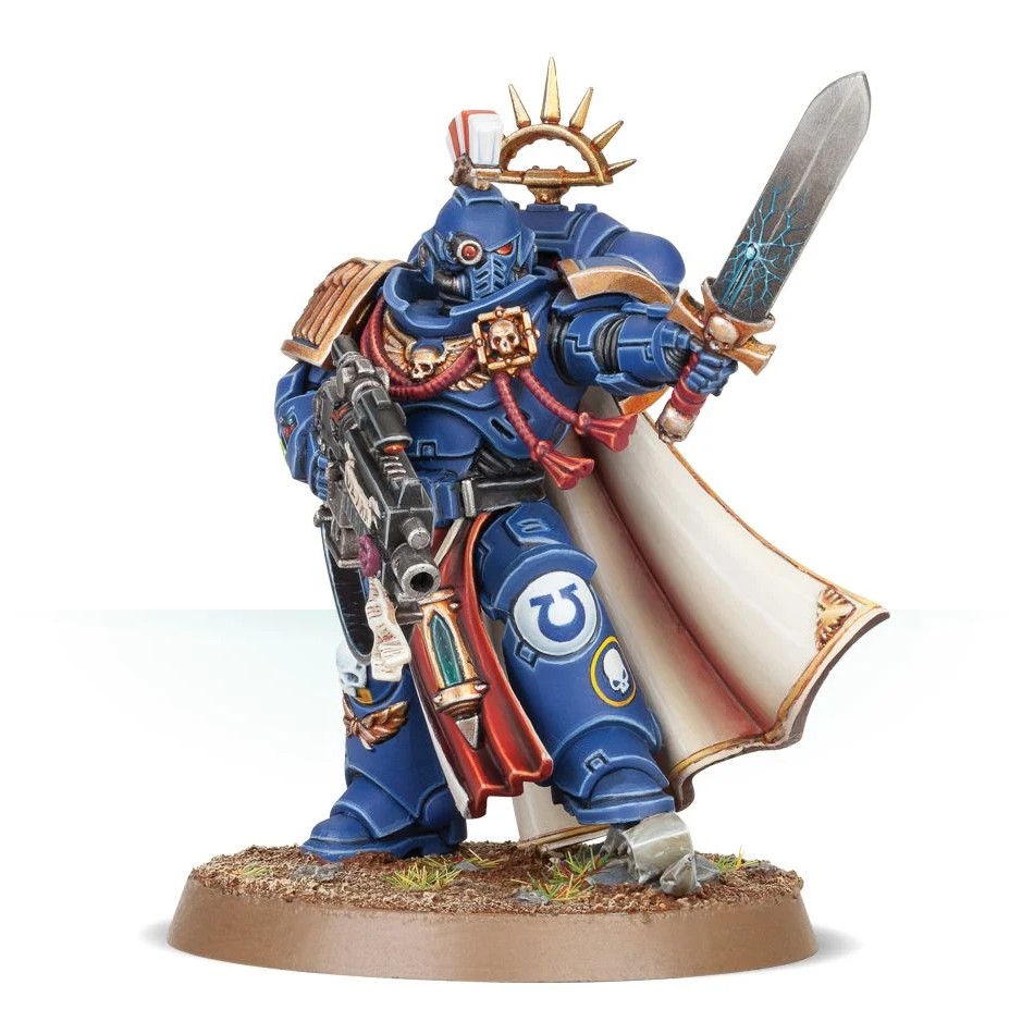 Warhammer 40K Adeptus Astartes Space Marines Primaris Captain | Shopee ...