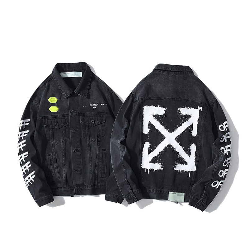 off white cowboy jacket