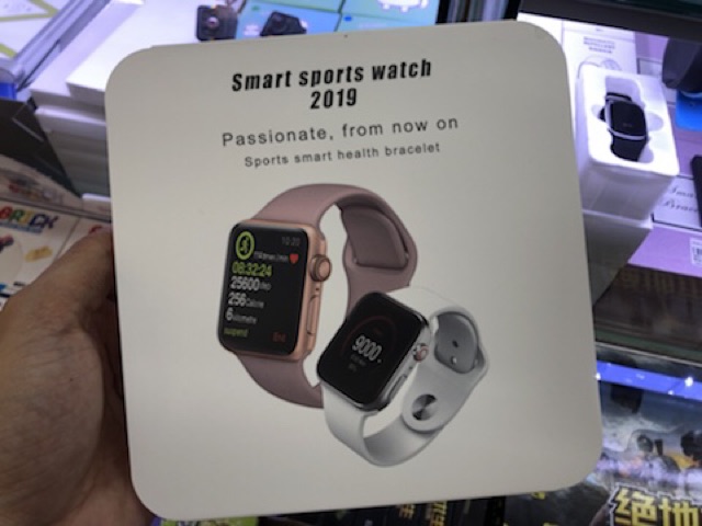 Iwo 10 Series4 Apple Watch 1 To 1 High Quality Iwatch Gps Wireless Magnetic Charging Shopee Malaysia