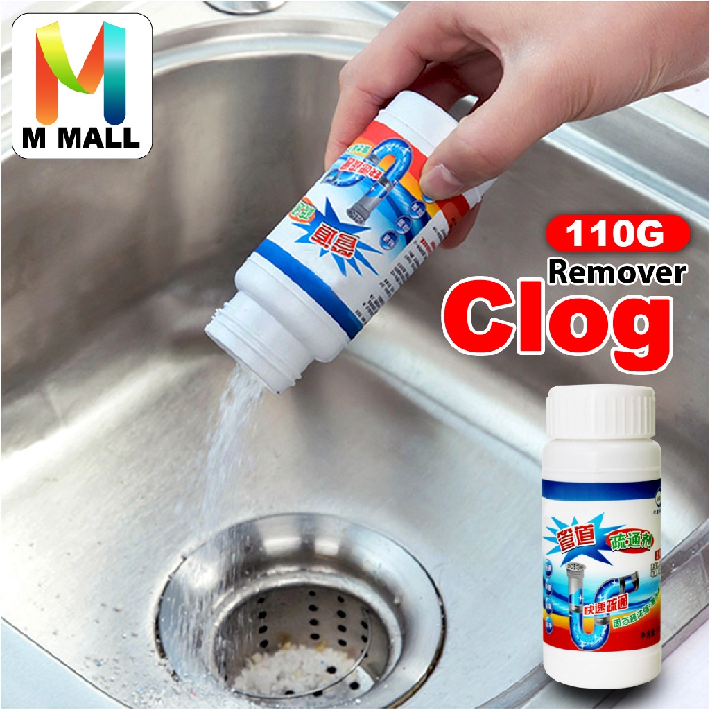 SUPER CLOG REMOVER DRAIN PIPE BASIN CLEANER CLOGGED DRAINAGE REMOVER