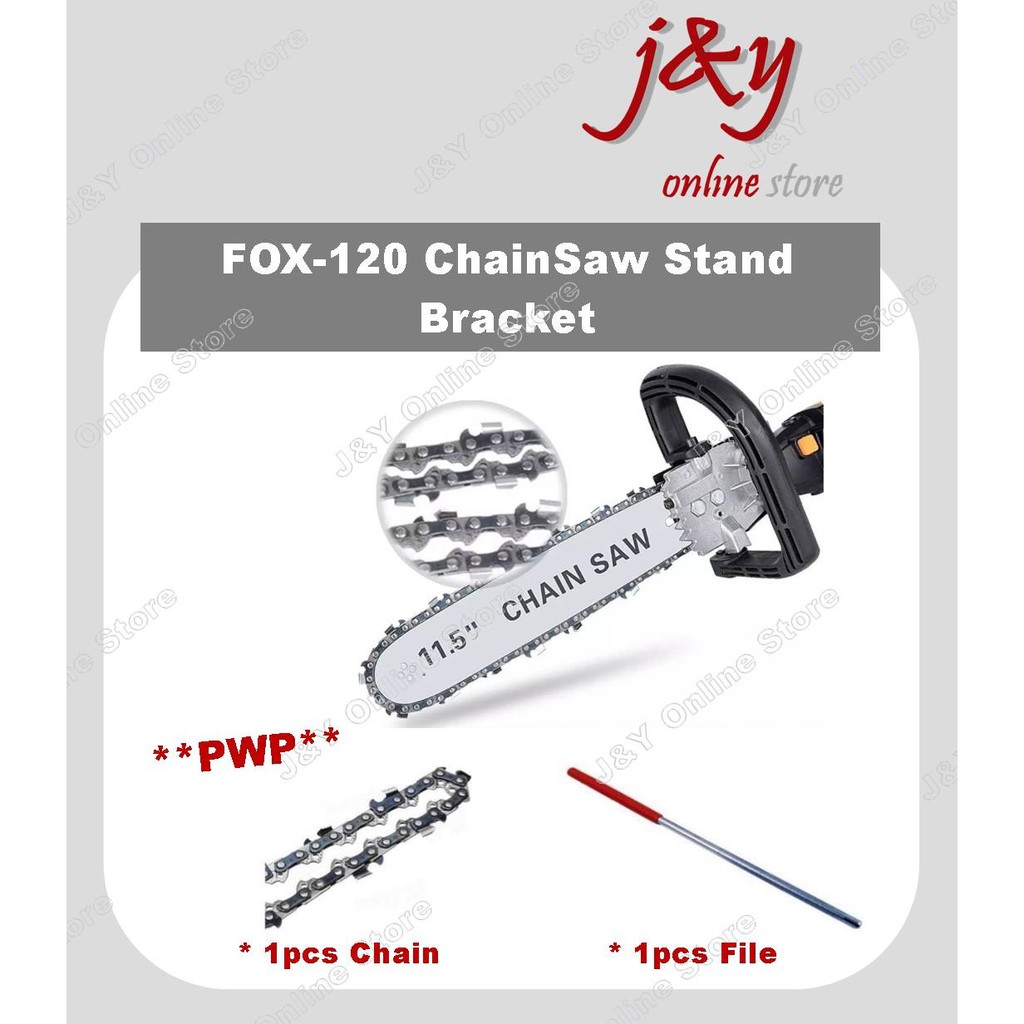 Fox 120 Chainsaw Stand Bracket Latest Generation Pwp