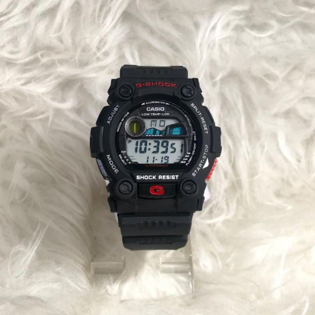 casio all black watch