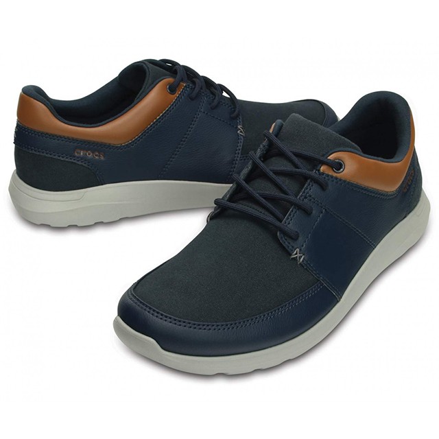 crocs mens lace up shoes