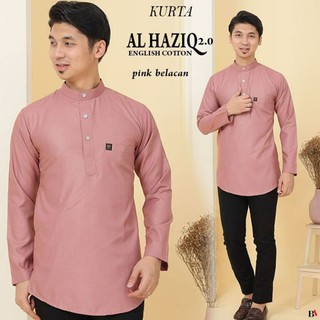 Kurta Al Aziq2 0 Slim Fit Set Dewasa Kurta Budak Warna Pink Belacan Shopee Malaysia
