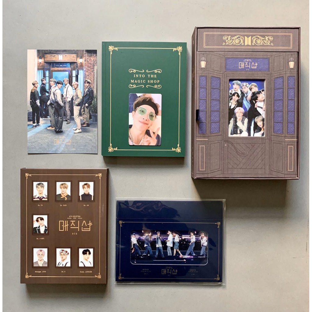 Loose Bts 5th Muster Magic Shop Dvd Shopee Malaysia