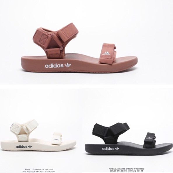Women Adidas Sandal Summer Slip on Beach Men/Women Sandals | Shopee Malaysia