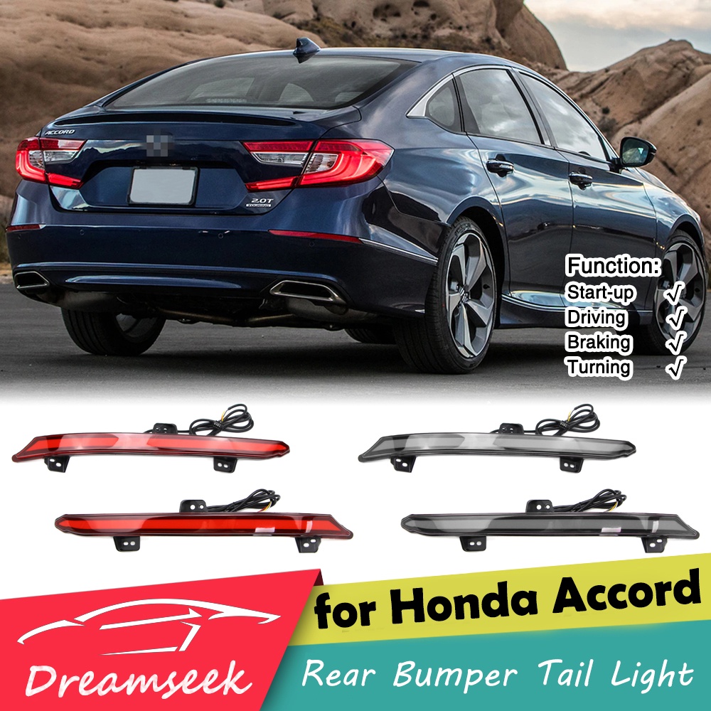 LED Rear Bumper Tail Light for Honda Accord 2018 2019 2020 2021 2022
