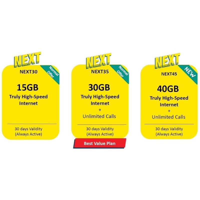 Digi unlimited internet rm35