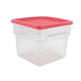 PC Square Food Container With Cover - 6 Litre