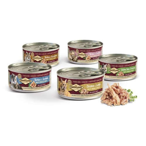Carnilove Canned Wet Food for Adult Cat / Kitten Grain Free (100G