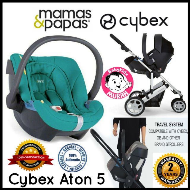 cybex aton 5 compatible strollers