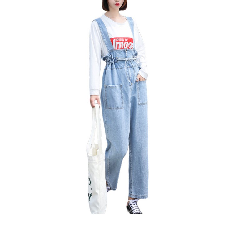 womens blue jean bibs
