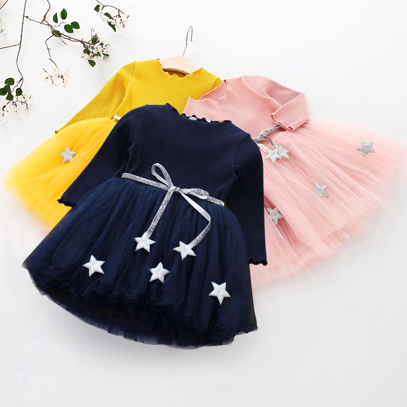 baby long sleeve party dress