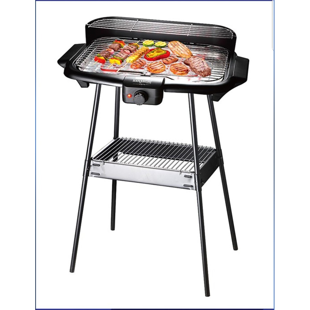 electric grill with stand