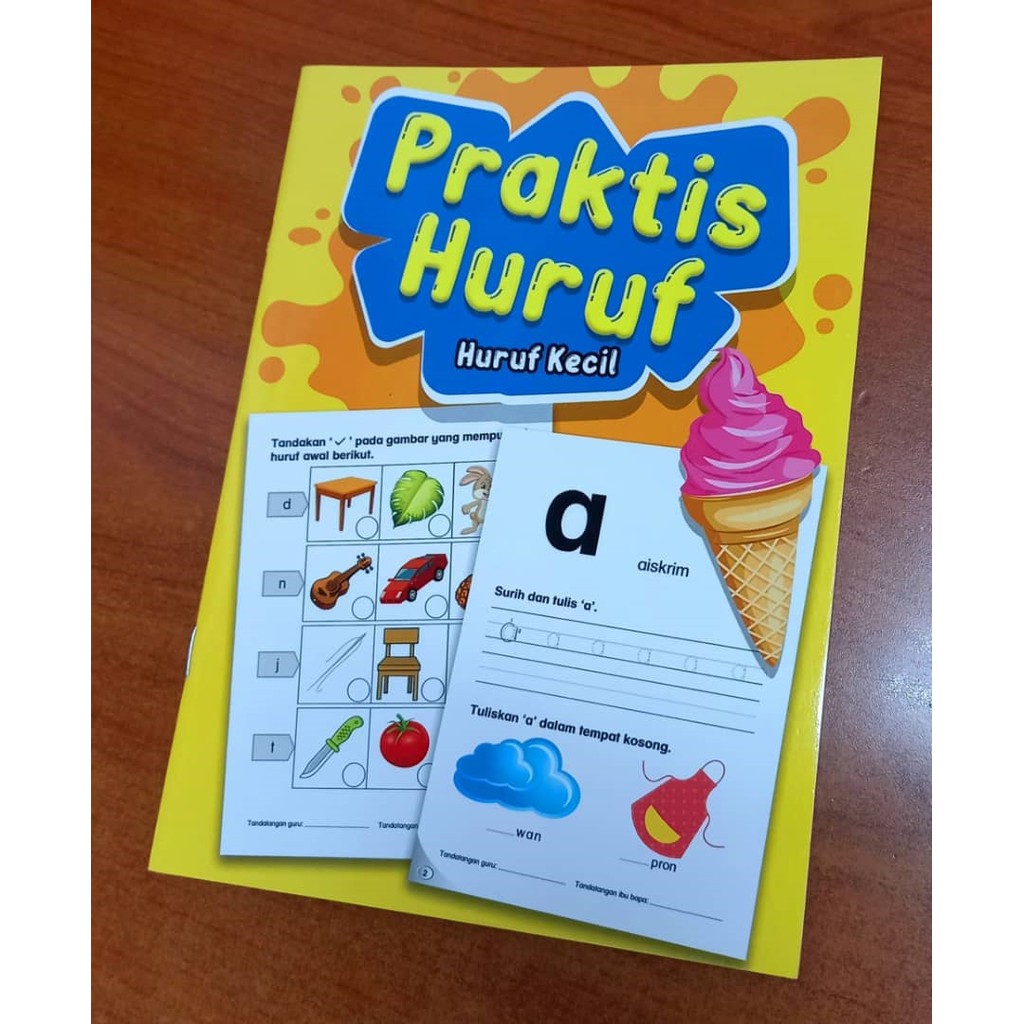 Buku Aktiviti Praktis Huruf Huruf Kecil Shopee Malaysia