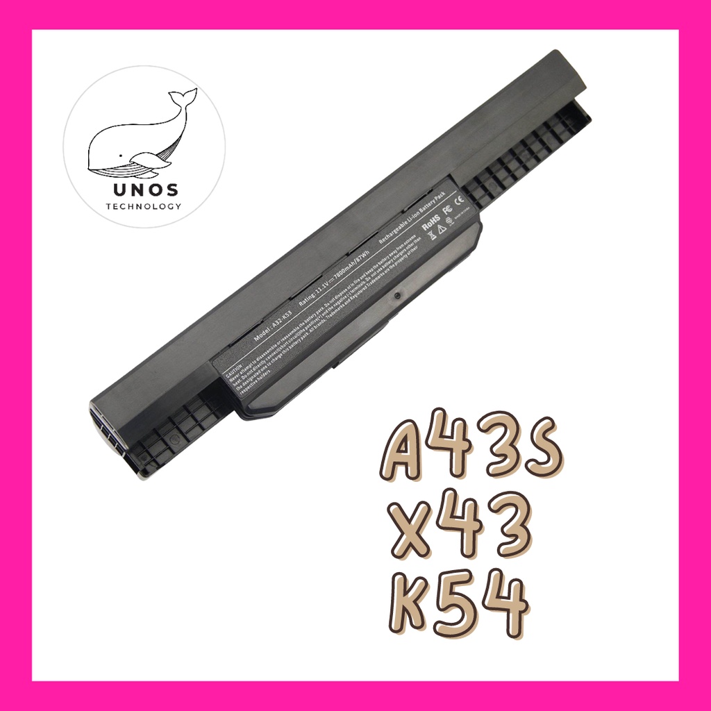 ASUS A43S X43 K54 BATTERY Shopee Malaysia
