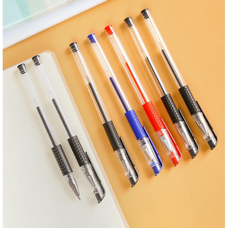 SayHi Gel Pen Ballpoint Pen Refill Black Red Blue Gel Pen 0.5mm Student ...