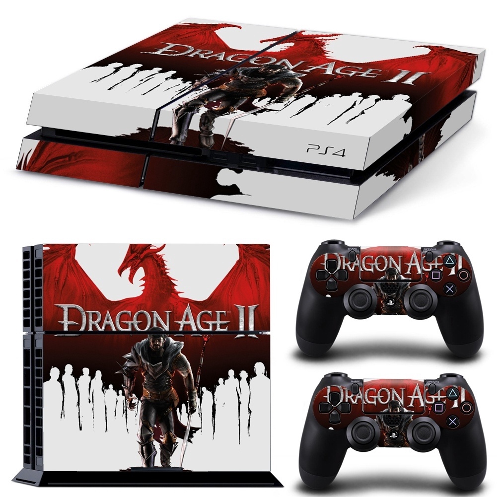 Ps4 Sticker Decal For Playstation 4 Console Controller Protector Skins Dragon Age 2 Shopee Malaysia