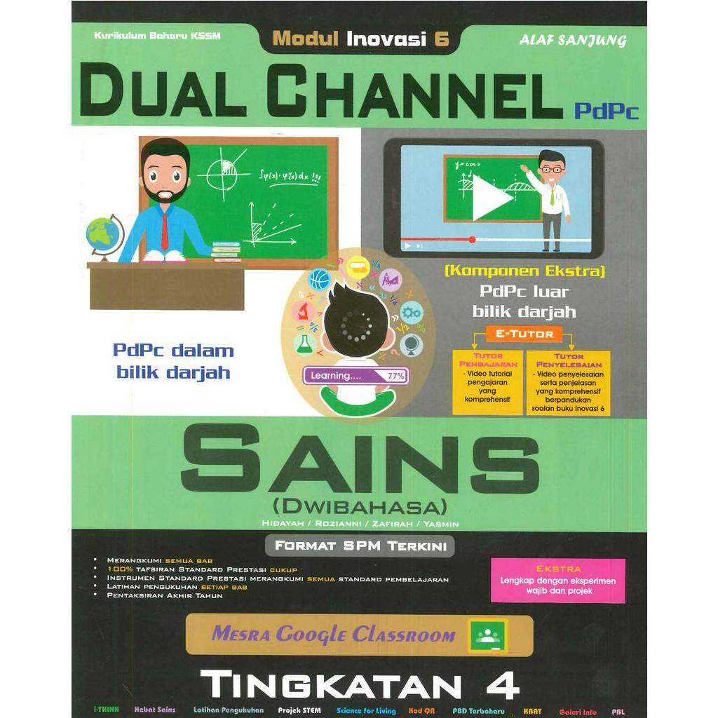 2021 Modul Inovasi 6 Dual Channel Sains Dwibahasa Tingkatan 4 Shopee Malaysia