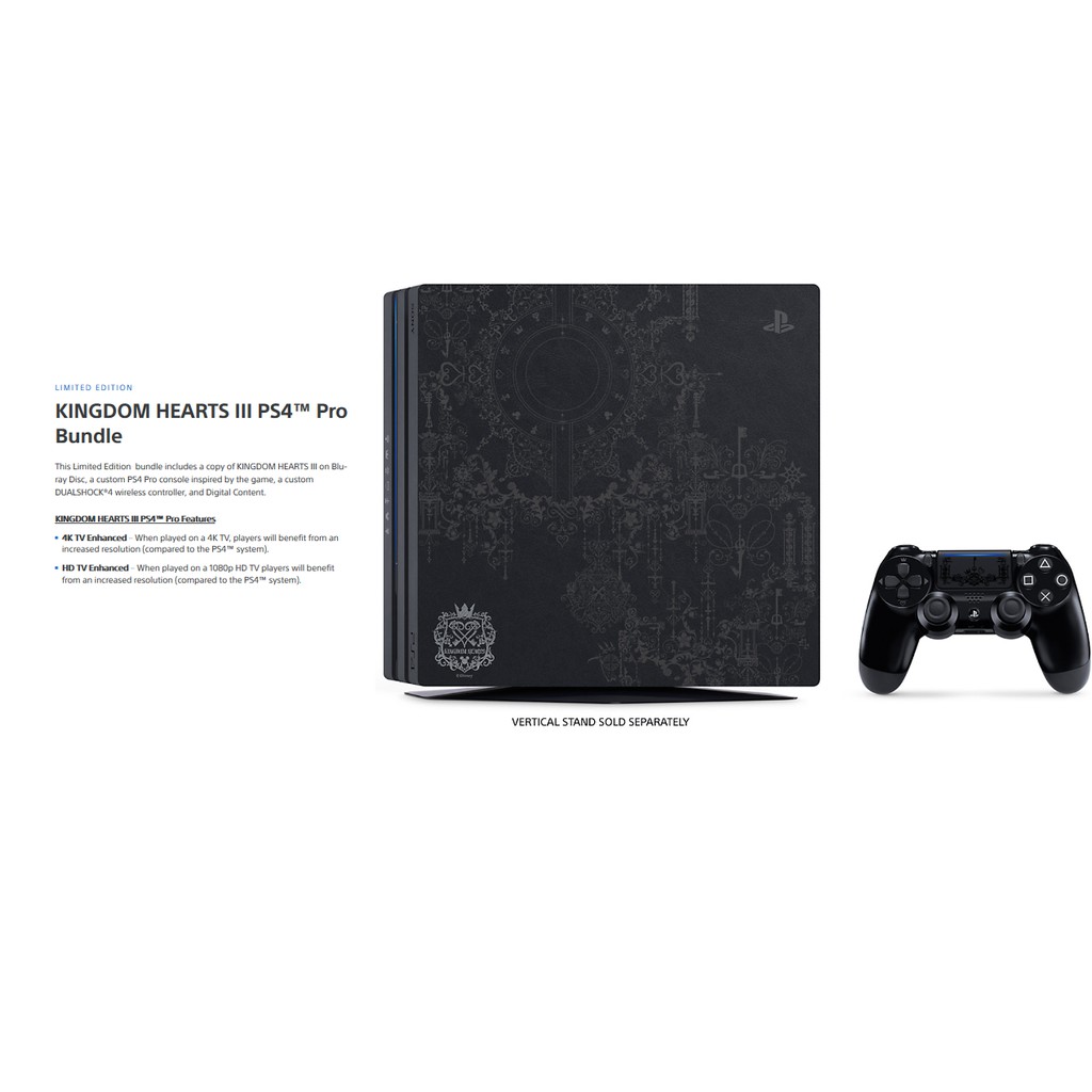 kingdom hearts ps4 console