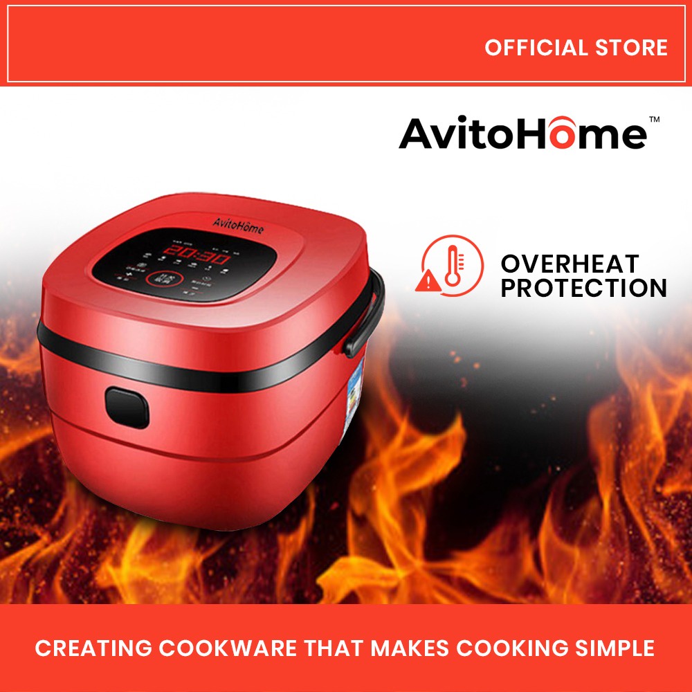 [Avitohome.com] Multifunction Rice Cooker 5L  | Large Capacity Rice Cooker | Cake, Yoghurt, Rice, Stewed Fresh Cooker