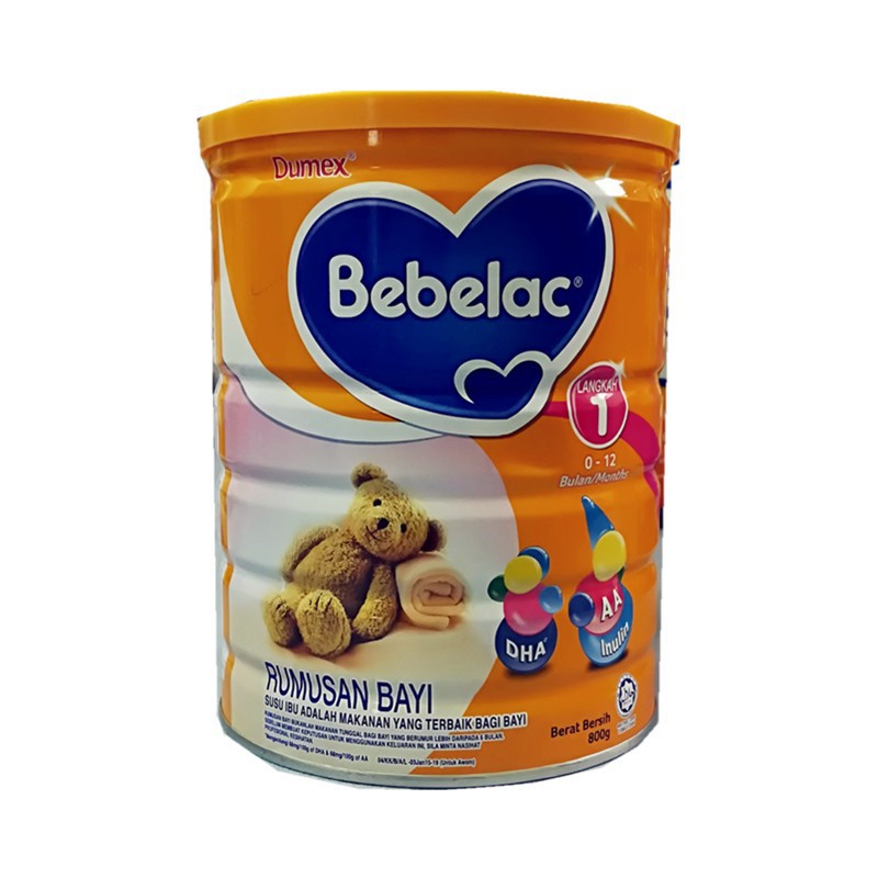 Dumex Bebelac Step 1 0 12 Months Milk Powder 800g Shopee Malaysia