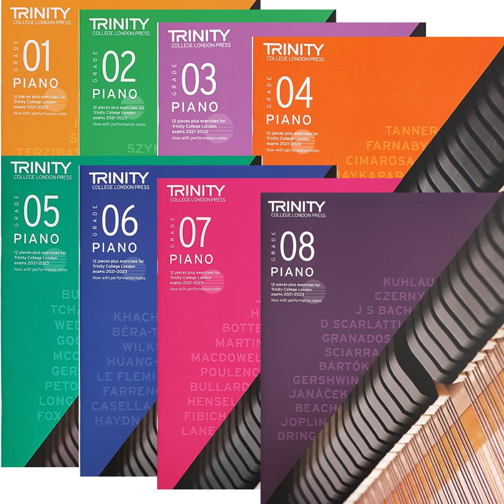 Trinity College Piano Exam Pieces 20212023 Grade 1, Grade 2, Grade 3