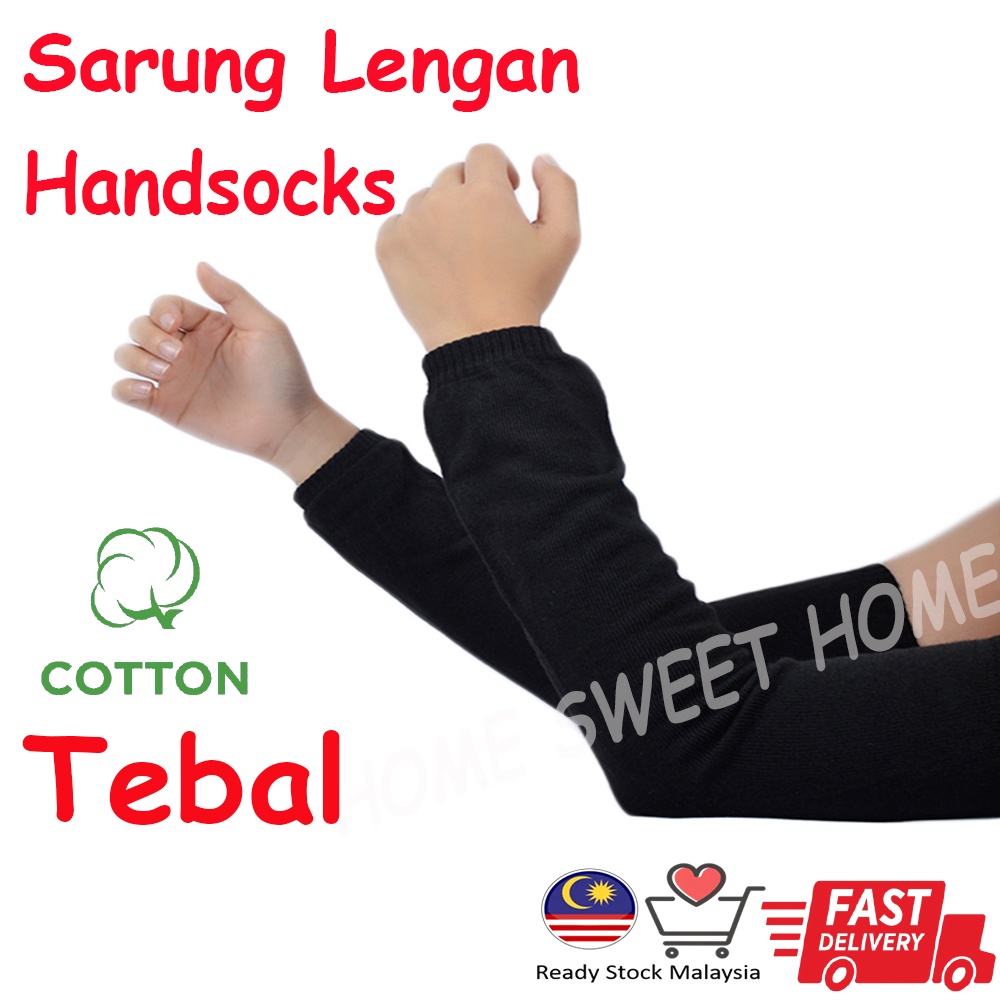 Cotton Sarung Tangan Lengan Lelaki Perempuan Kerja Hand Socks Terus Dari Kilang