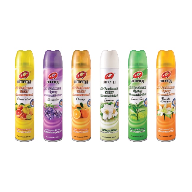 Airnergy Air Freshener Spray (300ml) | Shopee Malaysia