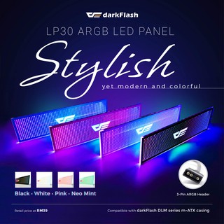 (READY STOCK) DARKFLASH LP30 aRGB LED PANEL