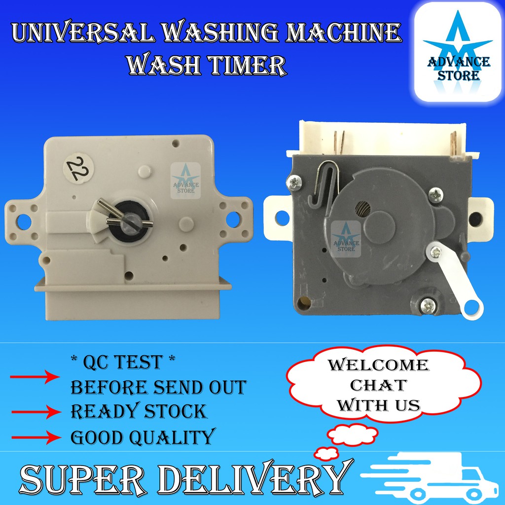 Semi Auto Washing Machine Toshiba Wash timer 4 Pin