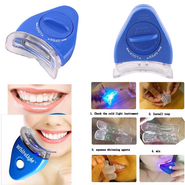 White Light Tooth Teeth Whitening Dental Care Whitelight Fast Pemutih Gigi Shopee Malaysia