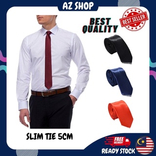 Necktie for Men Necktie Slim Tali Leher Tali Leher Lelaki Tie Sekolah Necktie Sekolah Necktie 5CM Fashion Men