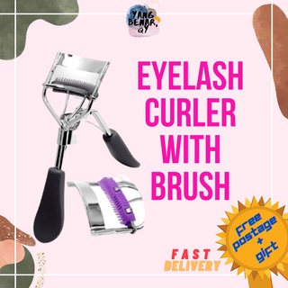 Eyelash Curler with Brush