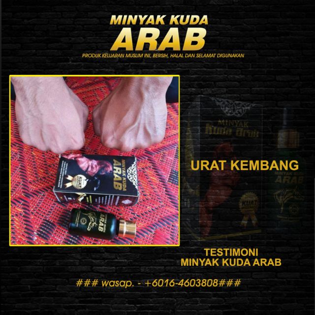 Minyak Kuda Arab Membesar Panjang Dan Tahan Lama Untuk Zakar Shopee Malaysia