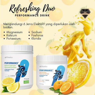 Promosi Shaklee Performance Drink Oren Lemonlime Energy Drink Isotonic Tenaga Isotonic Shopee Malaysia