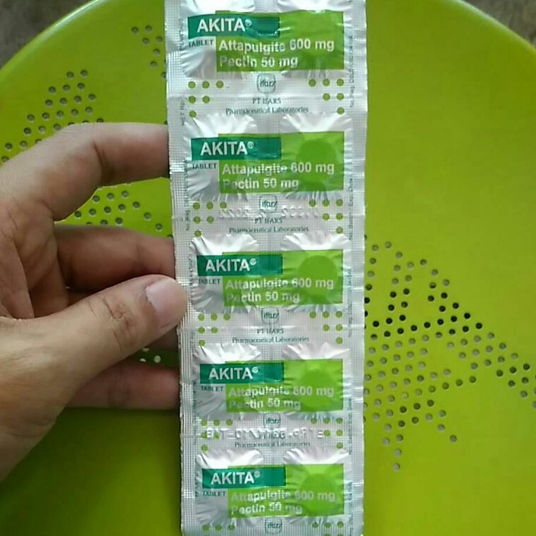 Akita Tablets (Drug For Diarrhea, Mencret, Mules, Stomach Pain)