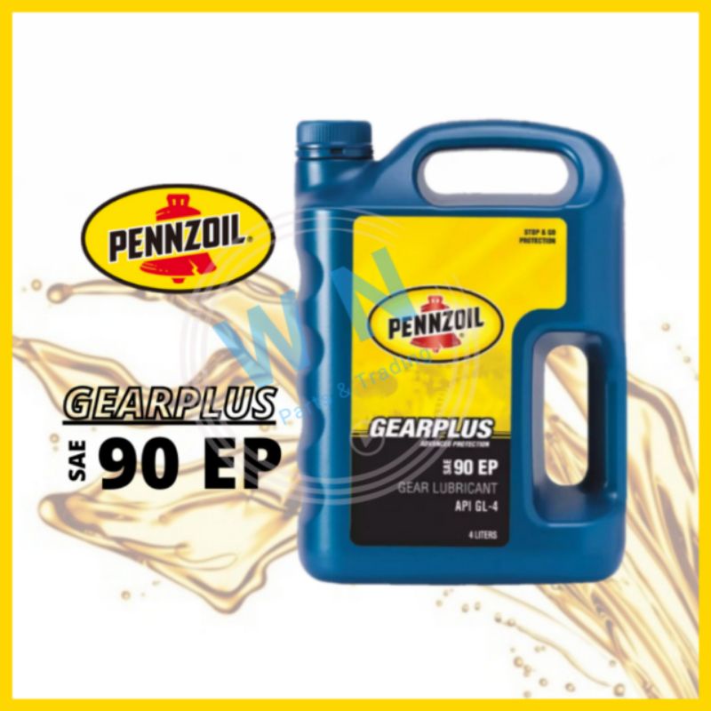 PENNZOIL MINYAK GEAR MANUAL MANUAL TRANSMISSION FLUID GEAR PLUS 90 EP