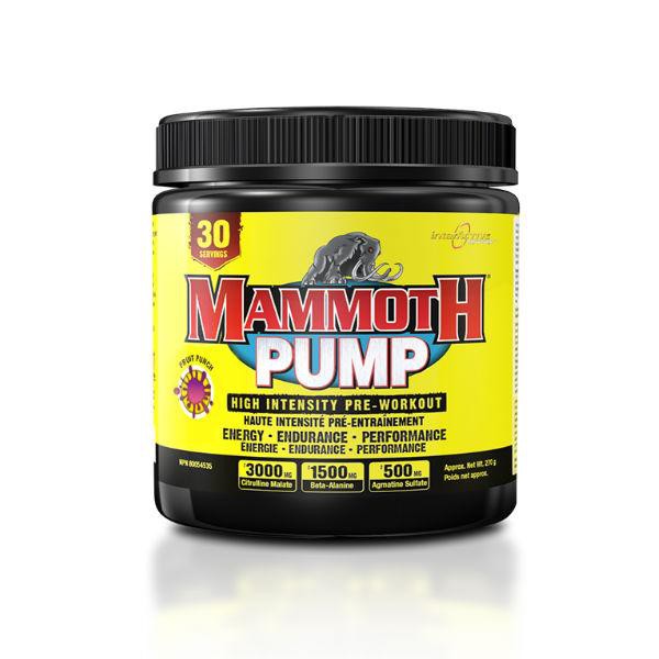 MAMMOTH PUMP HIGH INTENSITY PREWORKOUT, 270G (30 SERVINGS