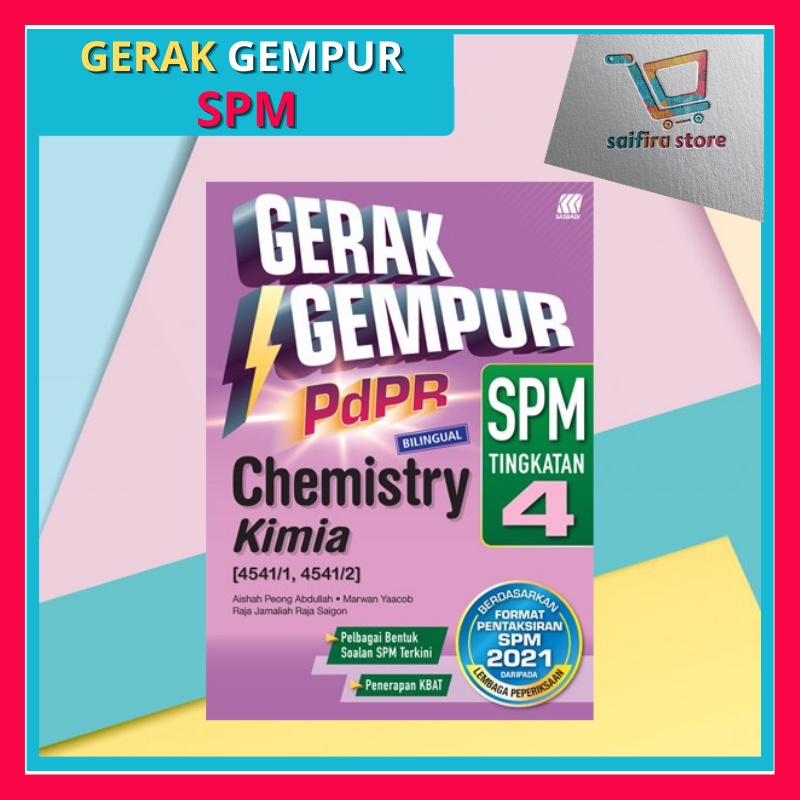 Gerak Gempur PdPR Kimia / Chemistry (Bilingual) SPM Tingkatan 4