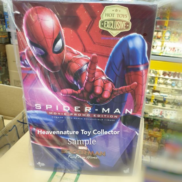 hot toys spider man far from home movie promo edition