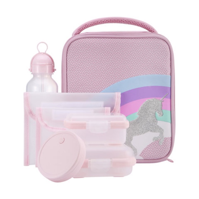 kmart 7piece unicorn lunchbeg Shopee Malaysia