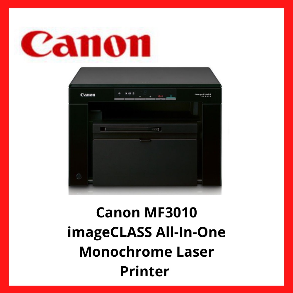 Canon Mf3010 With Org Toner Imageclass All In One Monochrome Laser Printer Home Office Use 2555